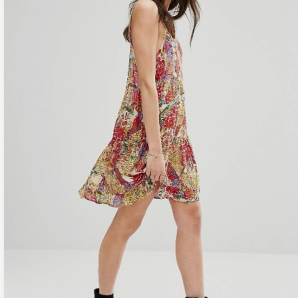 Chelsea & Violet Multicolor Floral Mini Dress